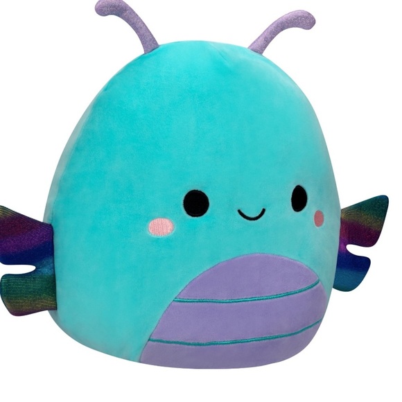 12 inch Flip-A-Mallows Official Squishmallows Heather Dragonfly & Trudy Ladybug - Picture 9 of 12